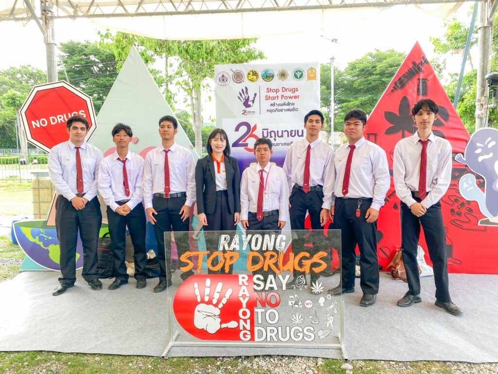 วิทยาลัยเทคโนโลยีพัฒนเวชเข้าร่วมประกวดผลงานในโครงการรณรงค์ประชาสัมพันธ์วันต่อต้านยาเสพติดโลก ประจำปีการศึกษา 2568